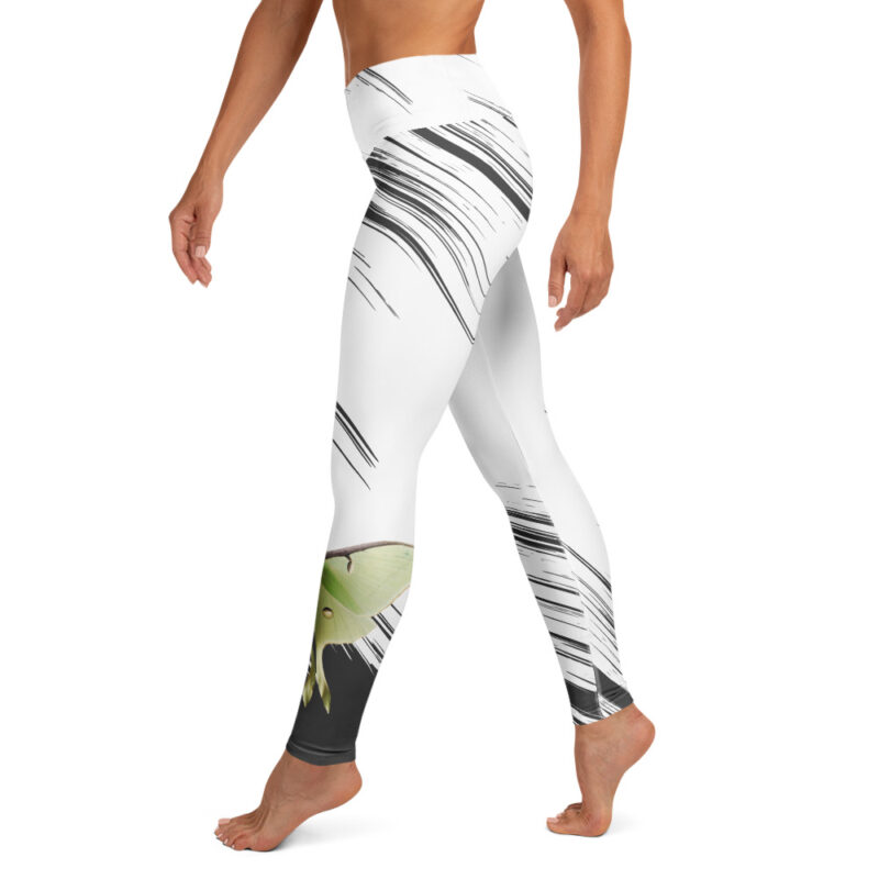 Luna Moth – Yoga Leggings – XS