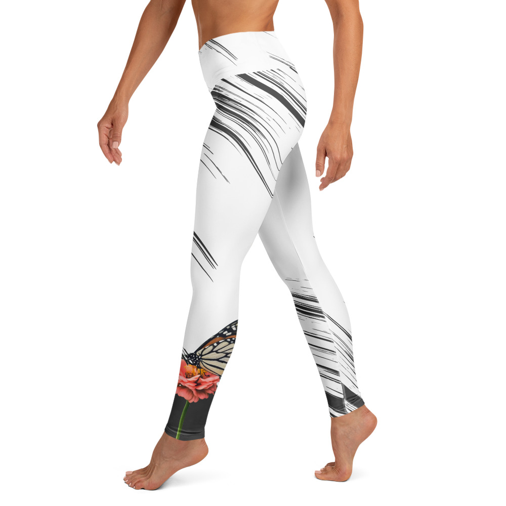 Monarch Butterfly – Yoga Leggings – XS