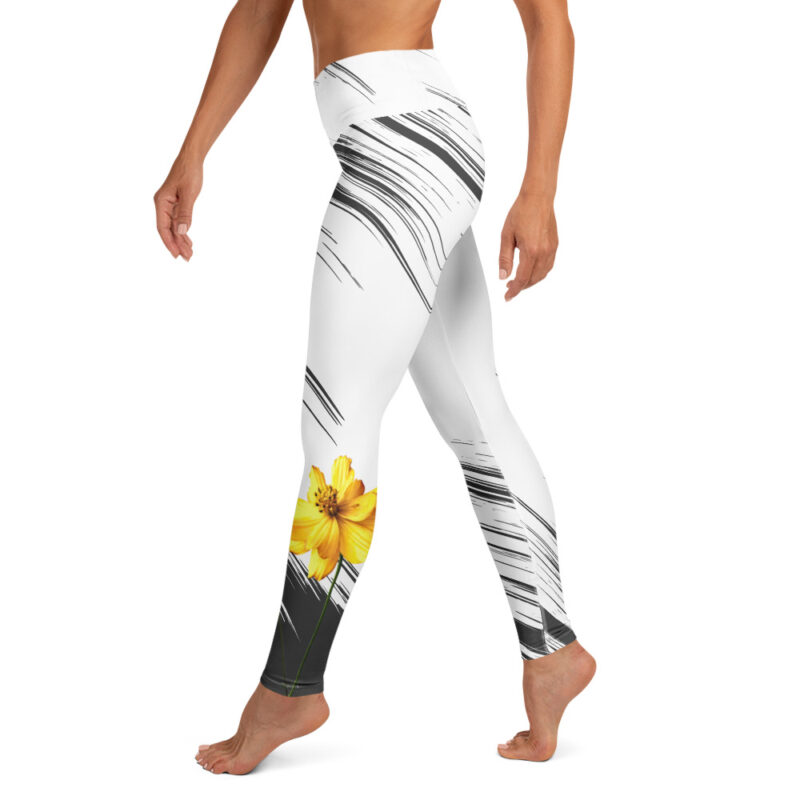 Yellow Cosmos – Yoga Leggings – XS