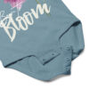 Double Cosmos – Born to Bloom Double Cosmos – Born to Bloom baby bodysuit – Ash (detail)