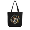 Circle of Stones – Organic Tote Circle of Stones – Organic Tote tote bags – Black (front view)
