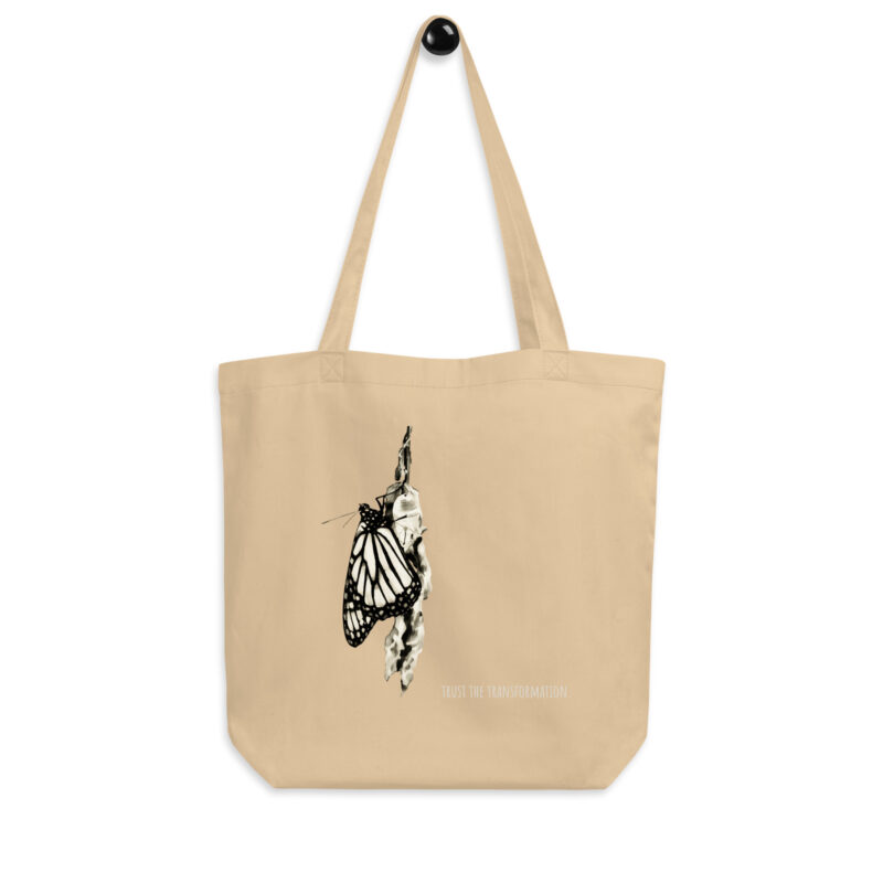 Emerge – Organic Tote tote bags – Black (front view)