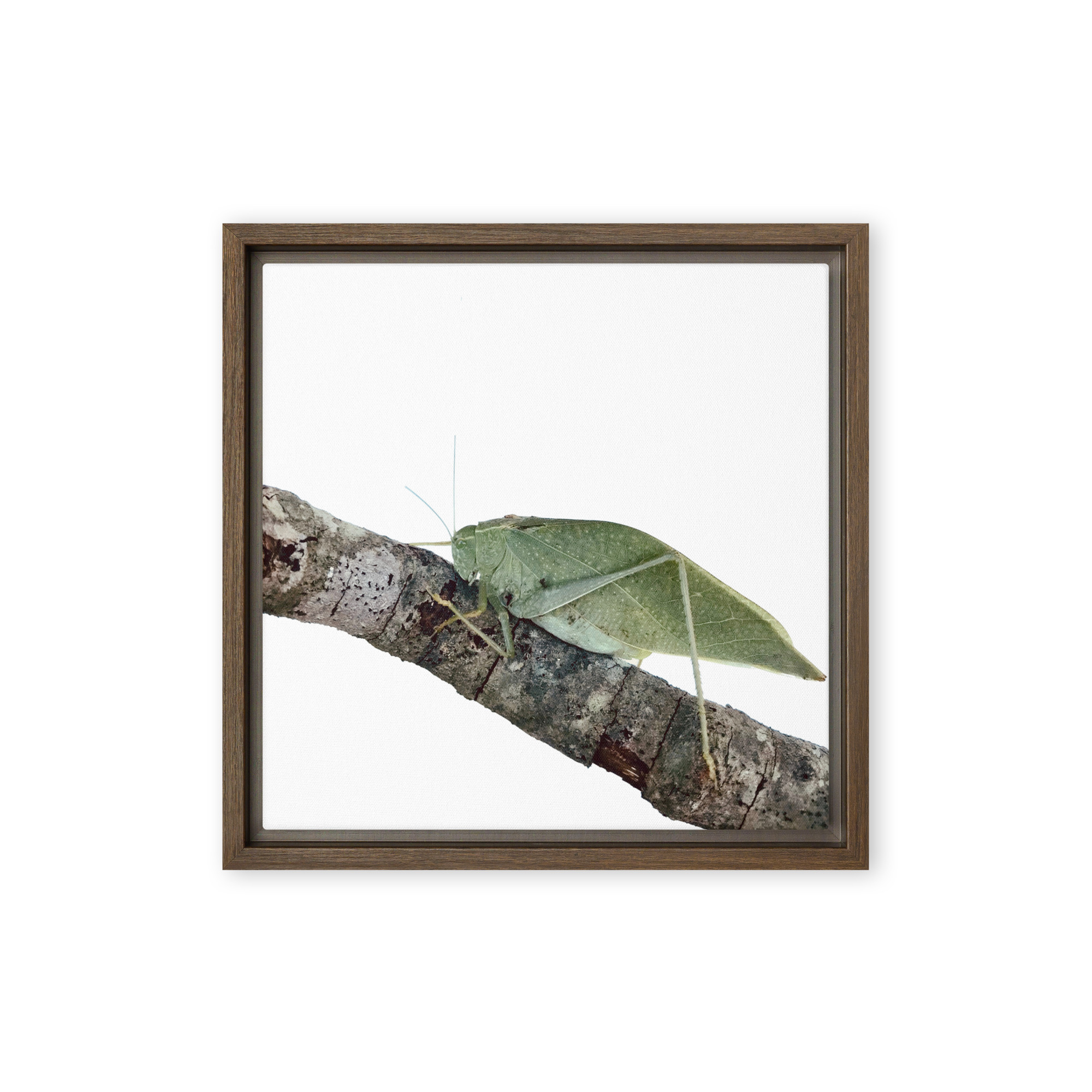 The Analyst framed canvas art (front view)