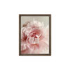 Soft Bloom Soft Bloom framed canvas art (front view)