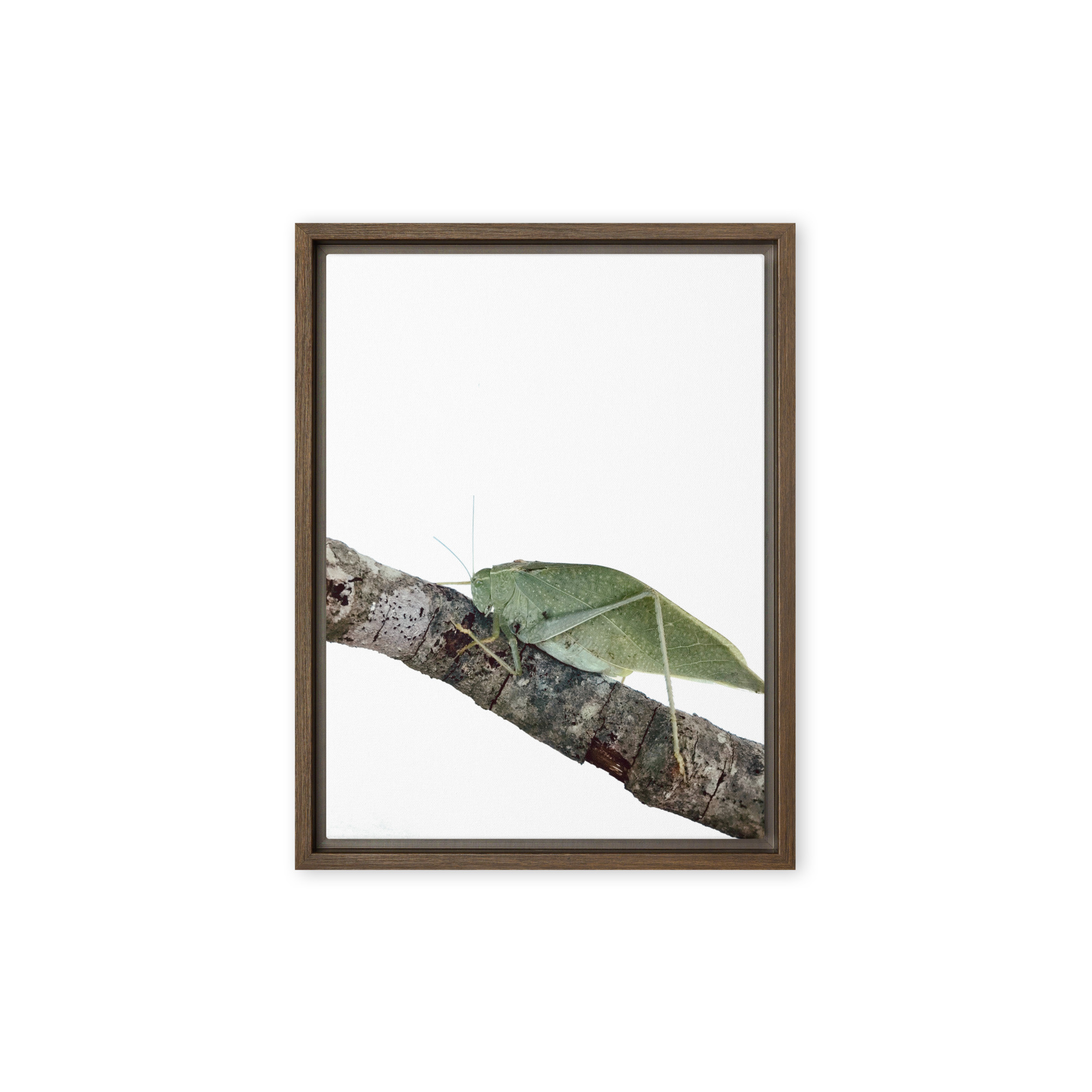 The Analyst framed canvas art (front view)