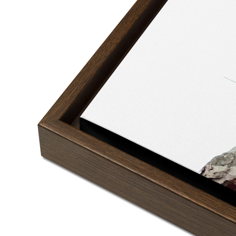 The Analyst framed canvas art (detail)