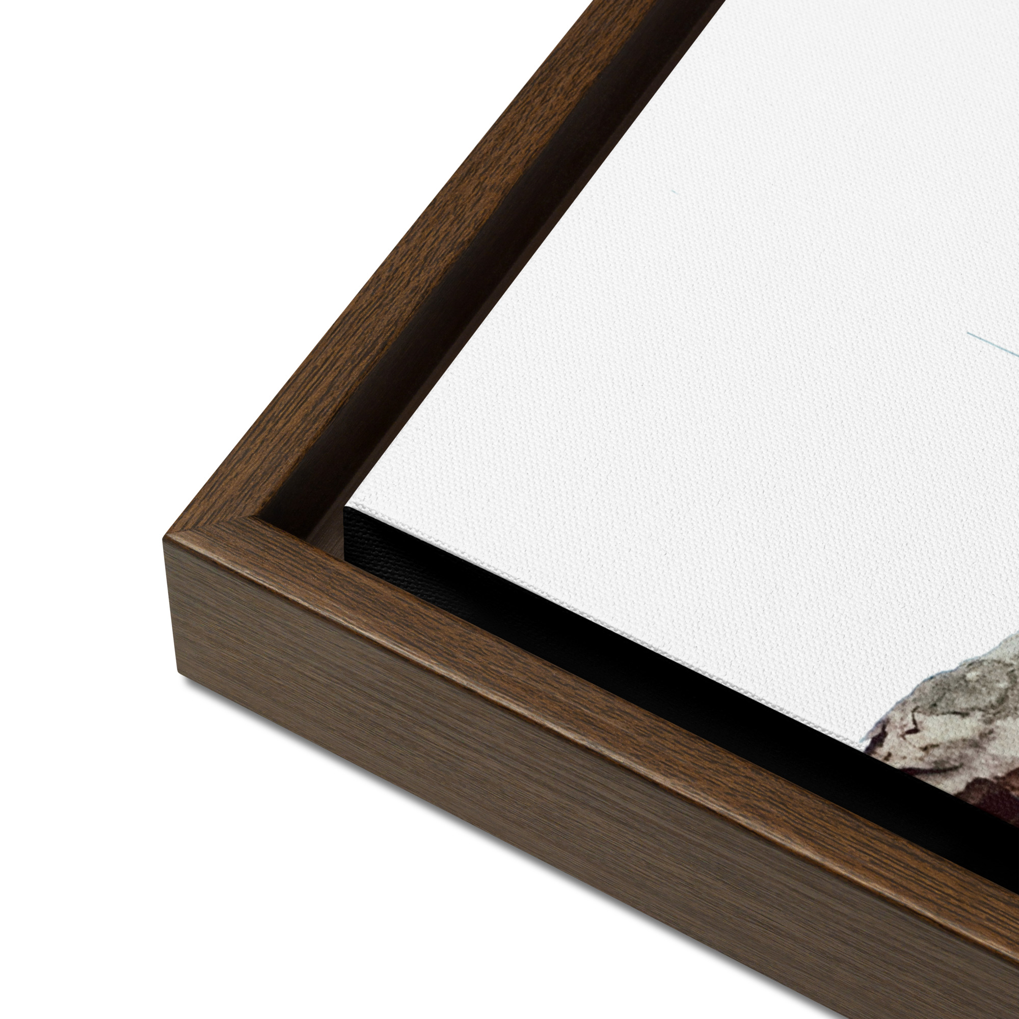 The Analyst framed canvas art (detail)