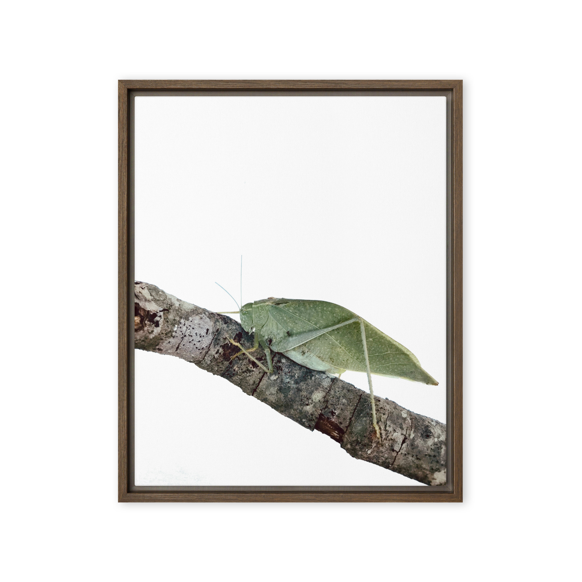 The Analyst framed canvas art (front view)