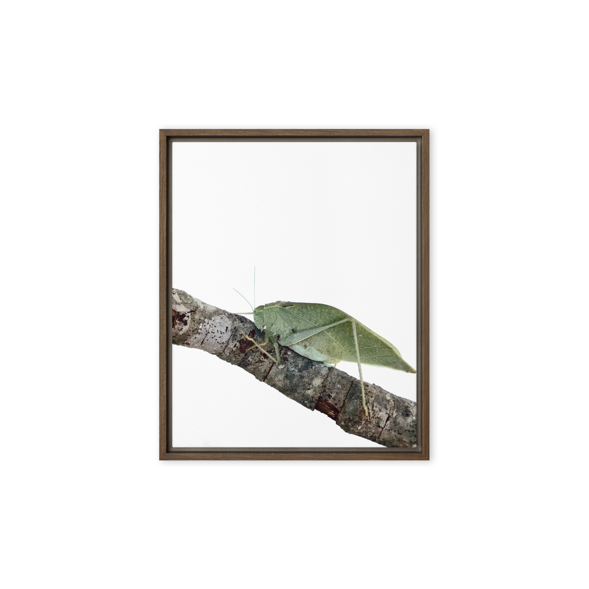 The Analyst framed canvas art (front view)