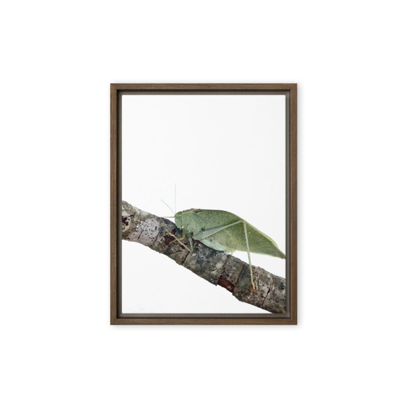 The Analyst framed canvas art (front view)