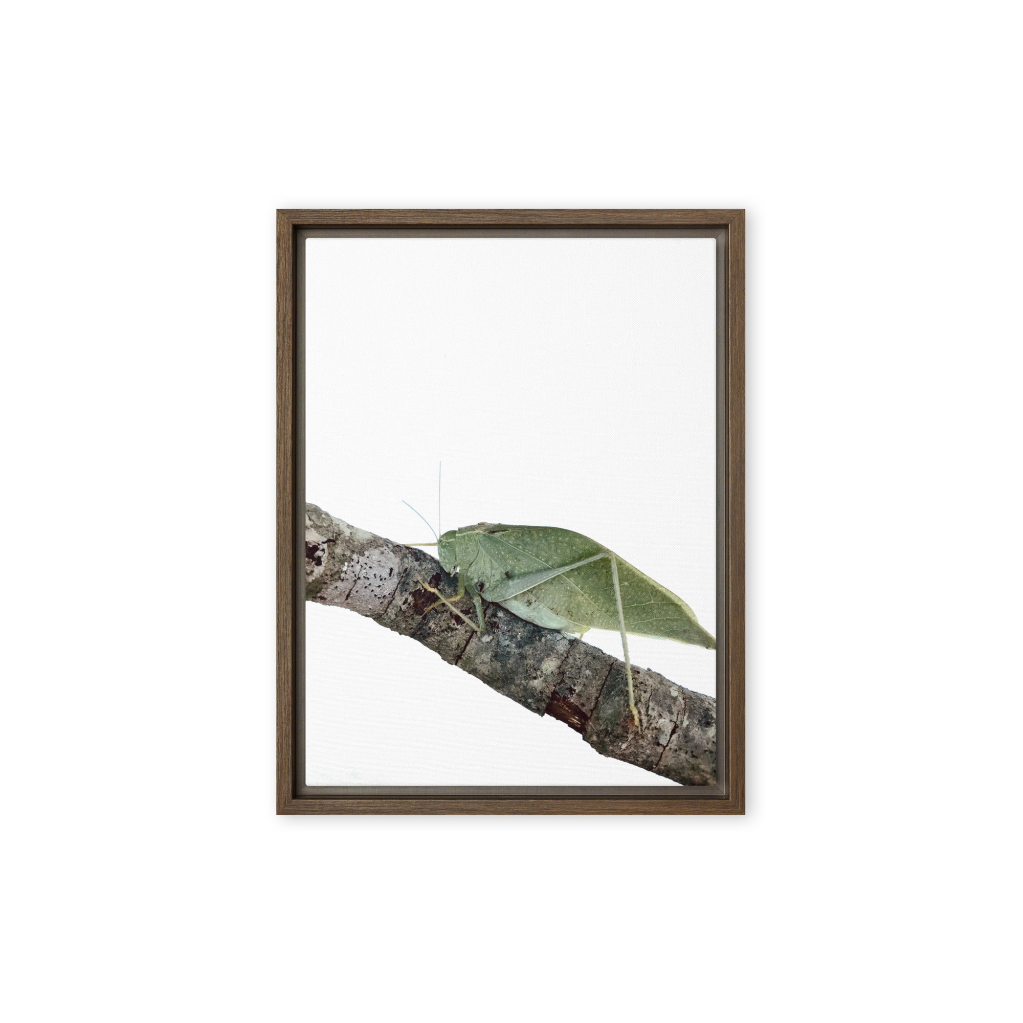 The Analyst framed canvas art (front view)