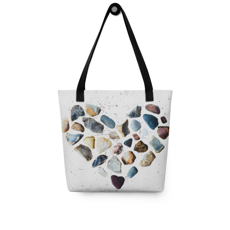 Heart of Stones – Graphic Tote Heart of Stones – Graphic Tote tote bags