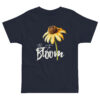 Born to Bloom – Brown-Eyed Susan Born to Bloom – Brown-Eyed Susan kids' t-shirt – Black (front view)