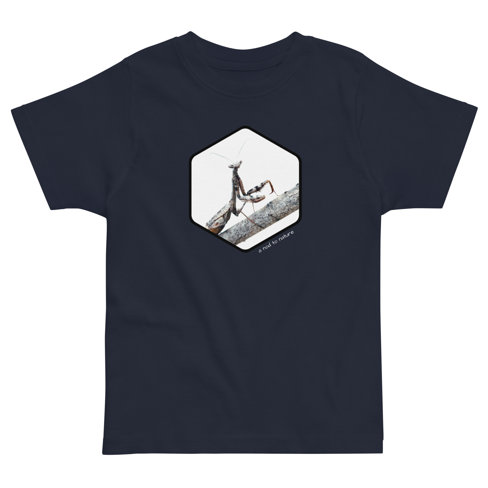 Praying Mantis Praying Mantis kids' t-shirt – Black (front view)