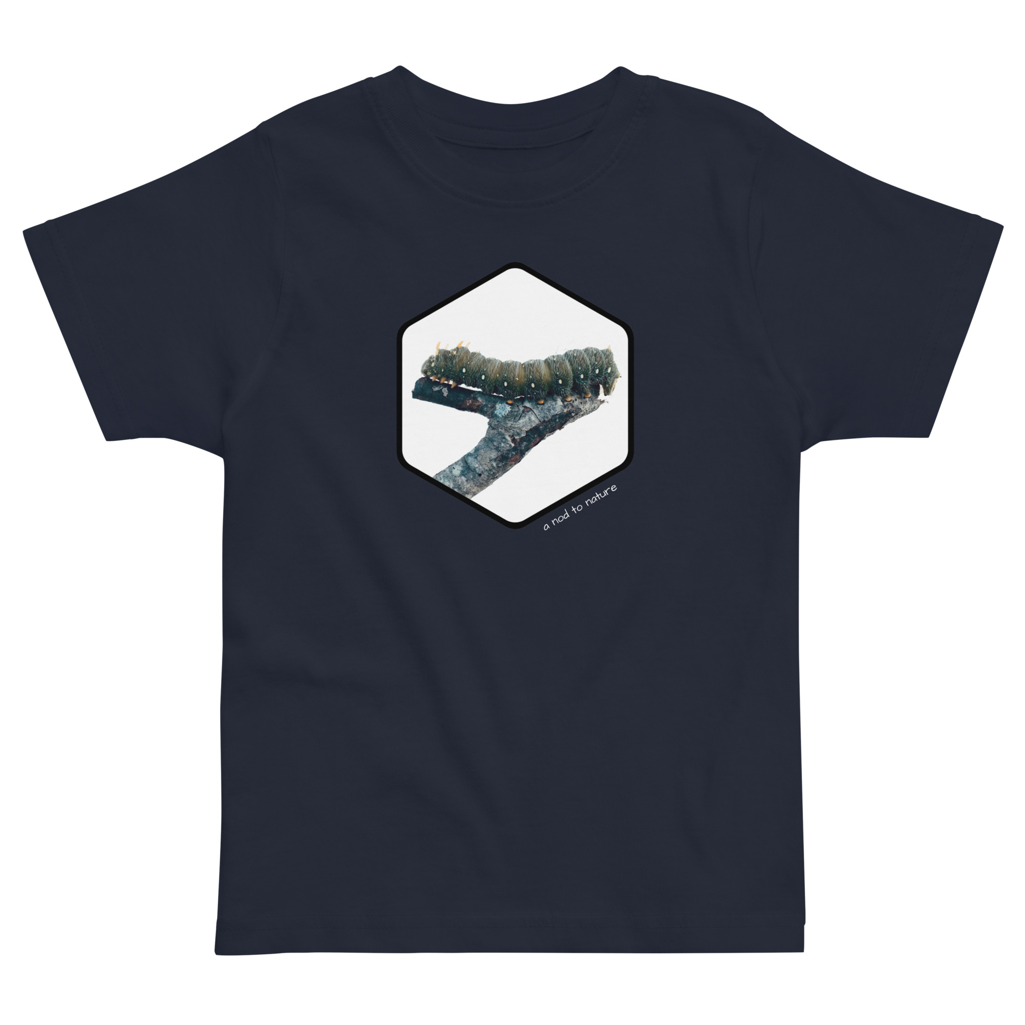 Caterpillar kids' t-shirt – Black (front view)