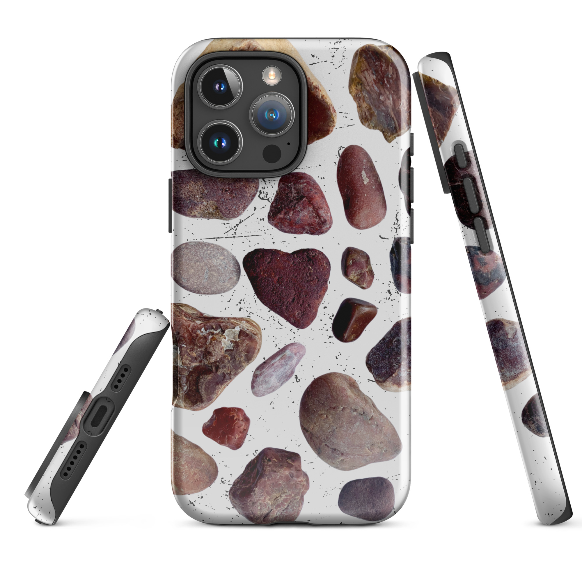 Red Stones – iPhone® Case phone case – IPhone 11 (front view)