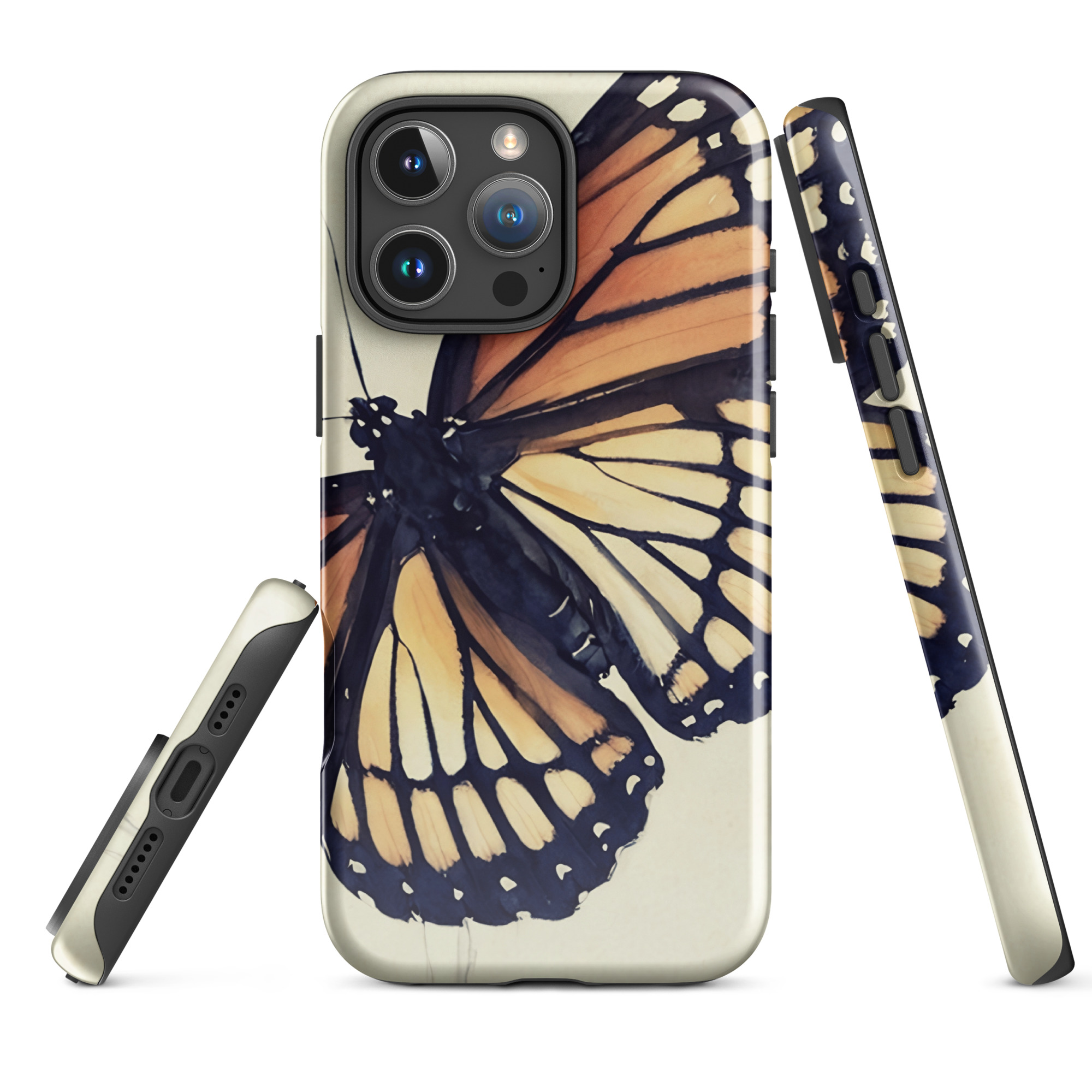 Monarch Wings – iPhone® Case phone case – IPhone 11 (front view)