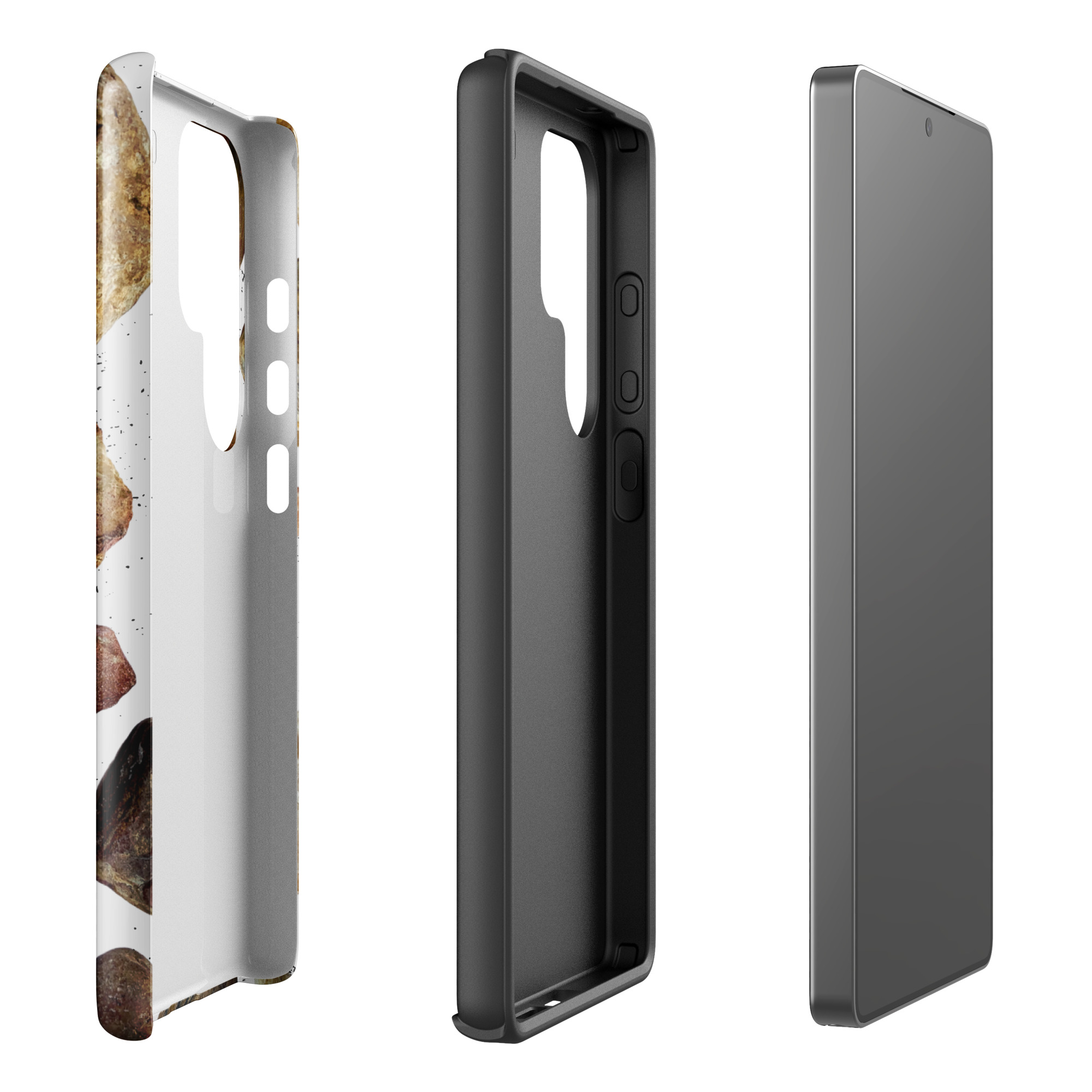 Amber Stones – Samsung® Case Amber Stones – Samsung® Case phone case – Samsung Galaxy S10 (front view)