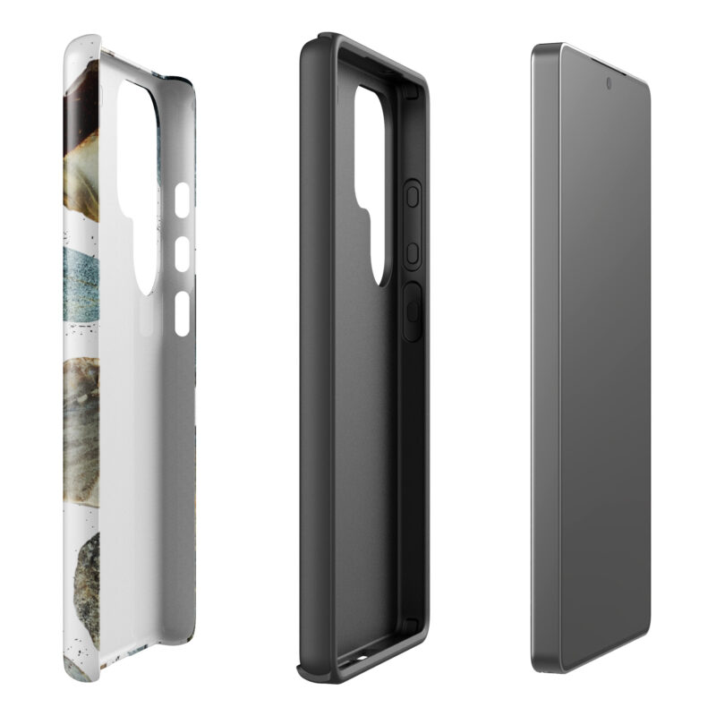 Blue Stones – Samsung® Case phone case – Samsung Galaxy S10 (front view)