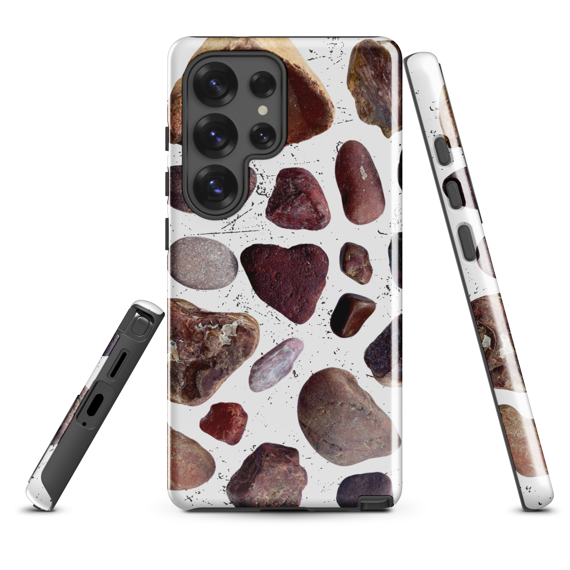 Red Stones – Samsung® Case Red Stones – Samsung® Case phone case – Samsung Galaxy S10 (front view)