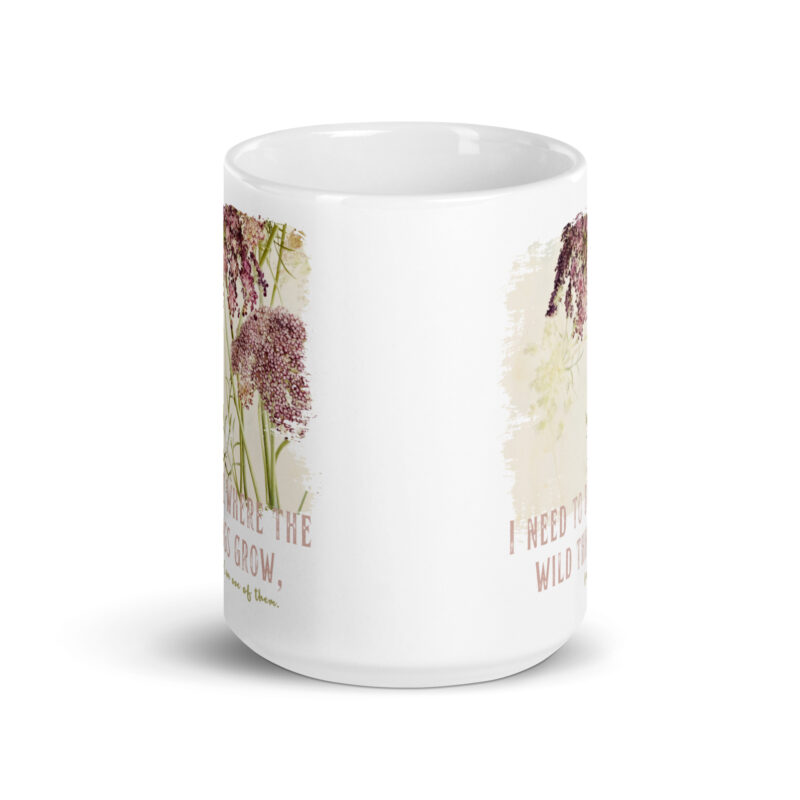 Untamed Petals Untamed Petals mugs (front view)