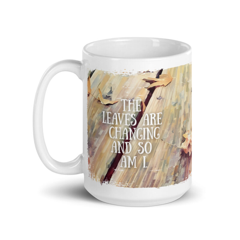 Fallen Leaves – Porch Reflection Mug Fallen Leaves – Porch Reflection Mug mugs