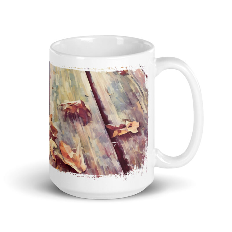 Fallen Leaves – Porch Reflection Mug Fallen Leaves – Porch Reflection Mug mugs