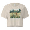 Fieldsong Fieldsong crop tee – Bone (front view)