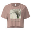 Deep Roots Deep Roots crop tee – Bone (front view)