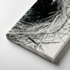 Sanctuary in Stillness: Nest in Monochrome Sanctuary in Stillness: Nest in Monochrome gallery wrapped canvas art