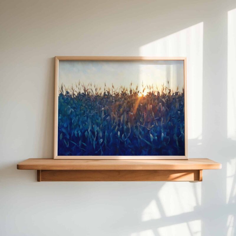 Harvest Evening Harvest Evening art prints