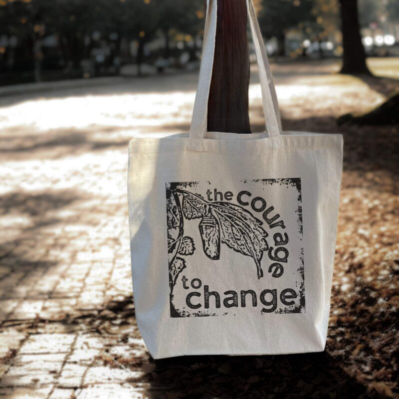 The Chrysalis of Change — Standard Tote tote bags