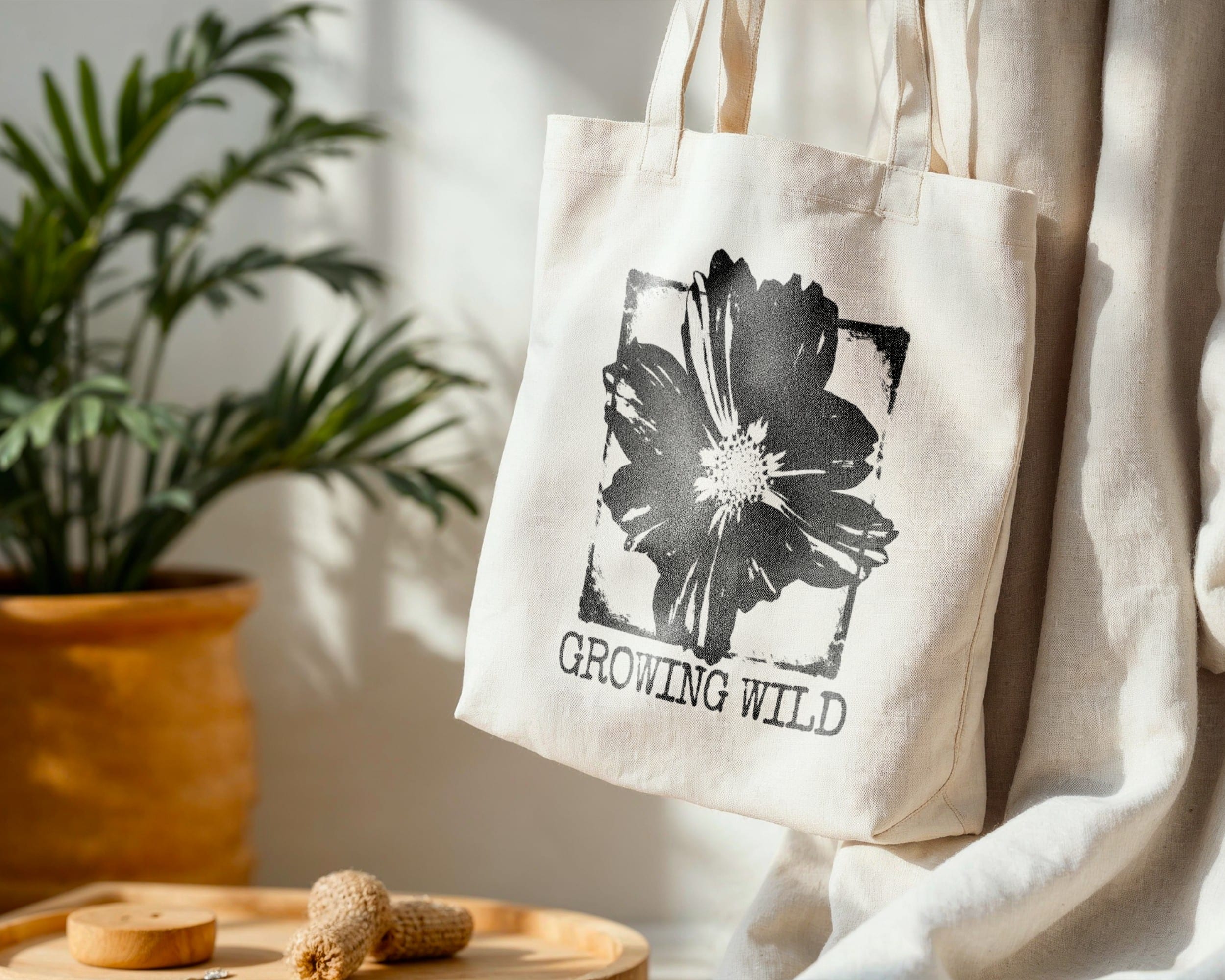Growing Wild — Standard Tote Growing Wild — Standard Tote tote bags