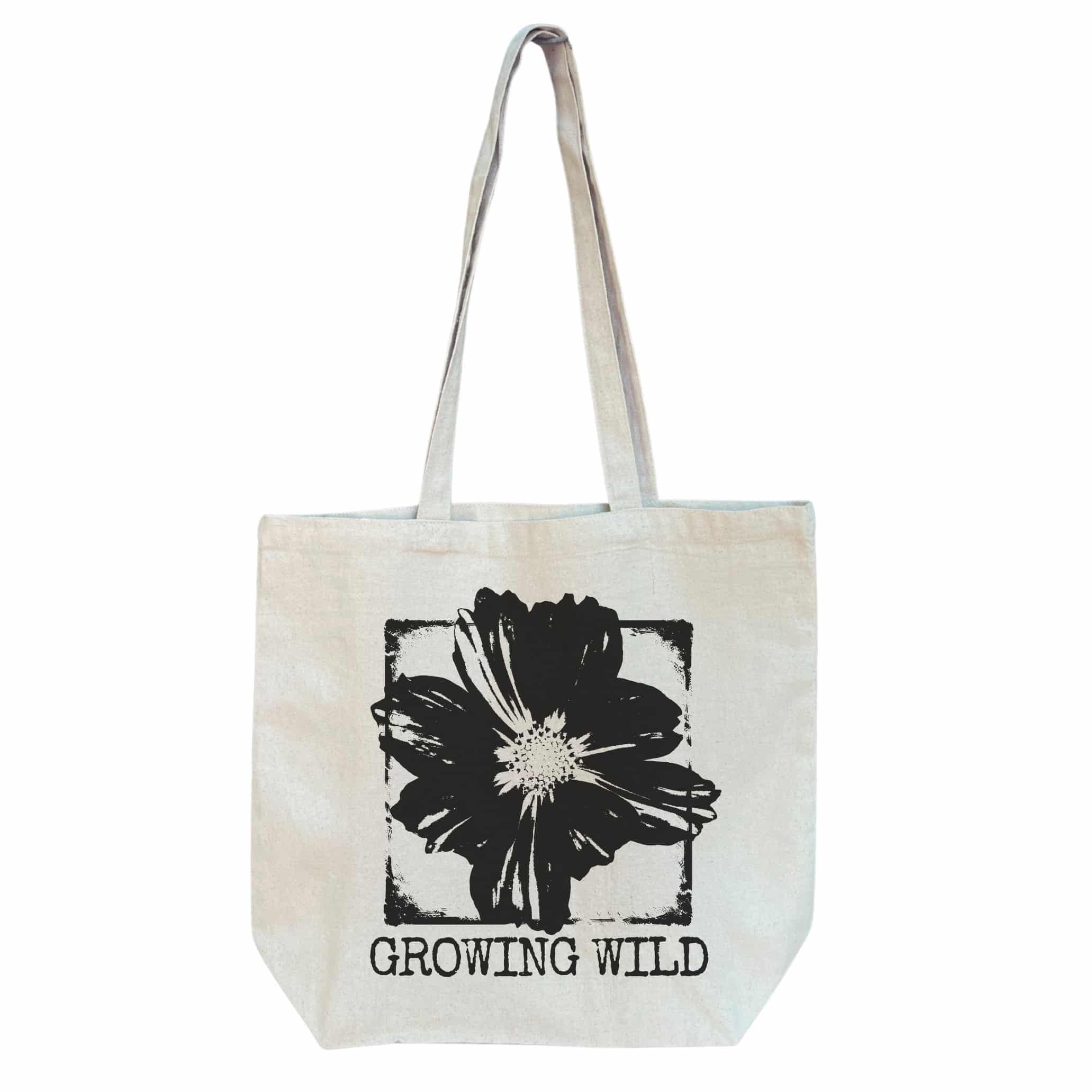 Growing Wild — Standard Tote Growing Wild — Standard Tote tote bags