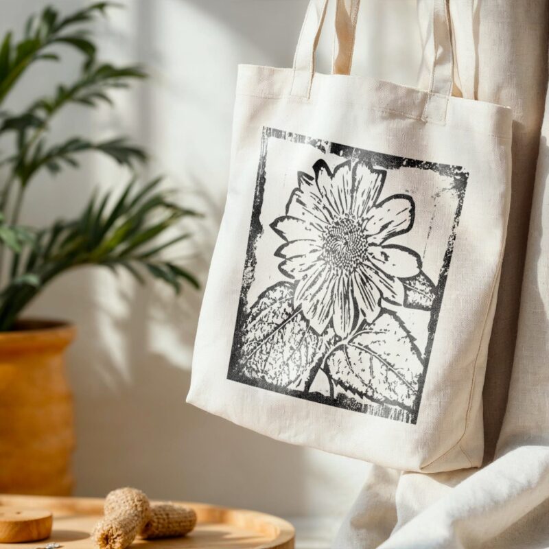 Sunlit Bloom — Standard Tote tote bags