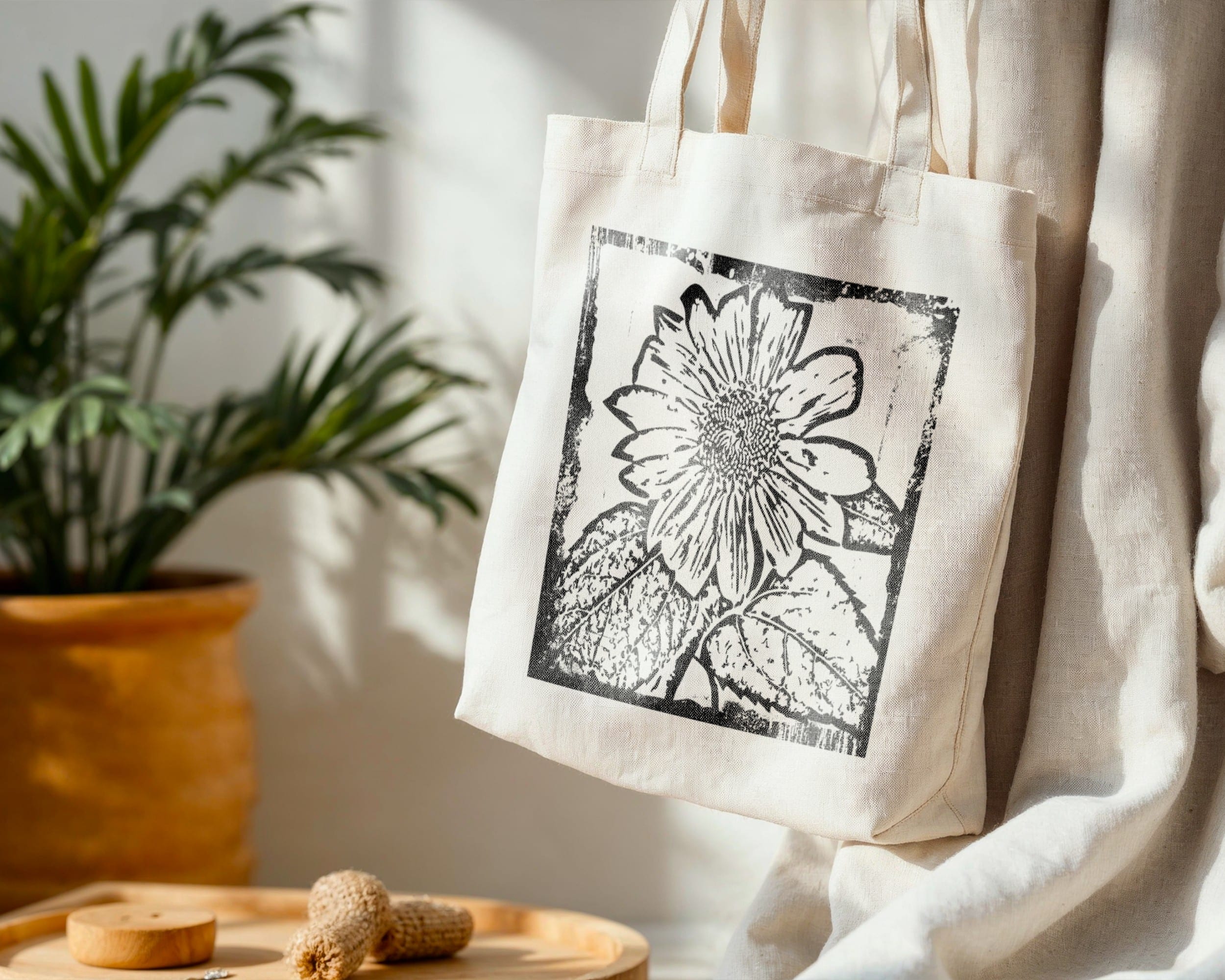 Sunlit Bloom — Standard Tote Sunlit Bloom — Standard Tote tote bags