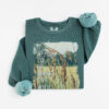 Grassy Sway — Wild Things Grow Sweatshirt Grassy Sway — Wild Things Grow Sweatshirt vintage style sweatshirts – Blue Spruce