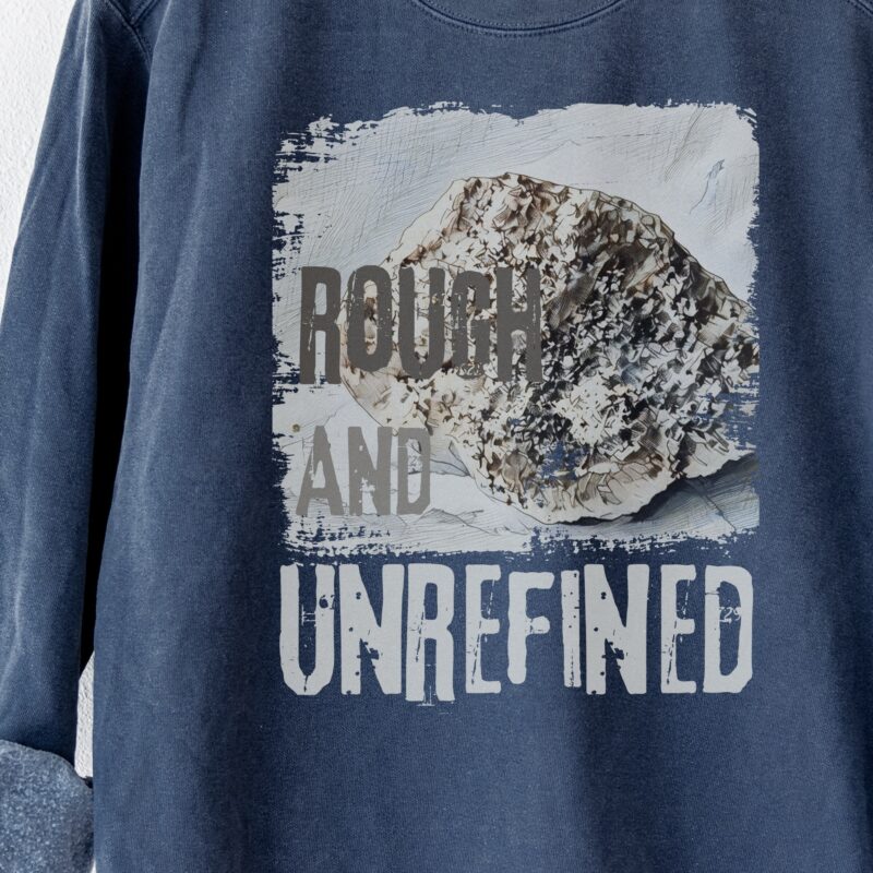 Unrefined vintage style sweatshirts – Denim