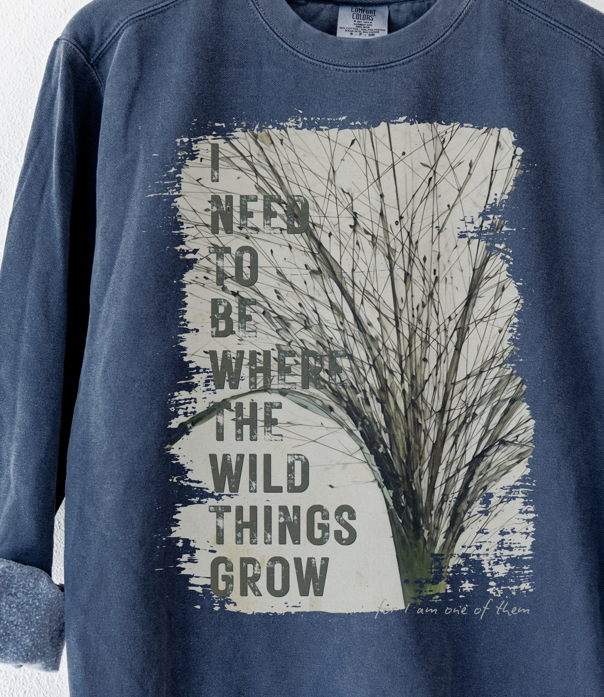Grassy Sway — Field Edition Sweatshirt Grassy Sway — Field Edition Sweatshirt vintage style sweatshirts – Blue Jean
