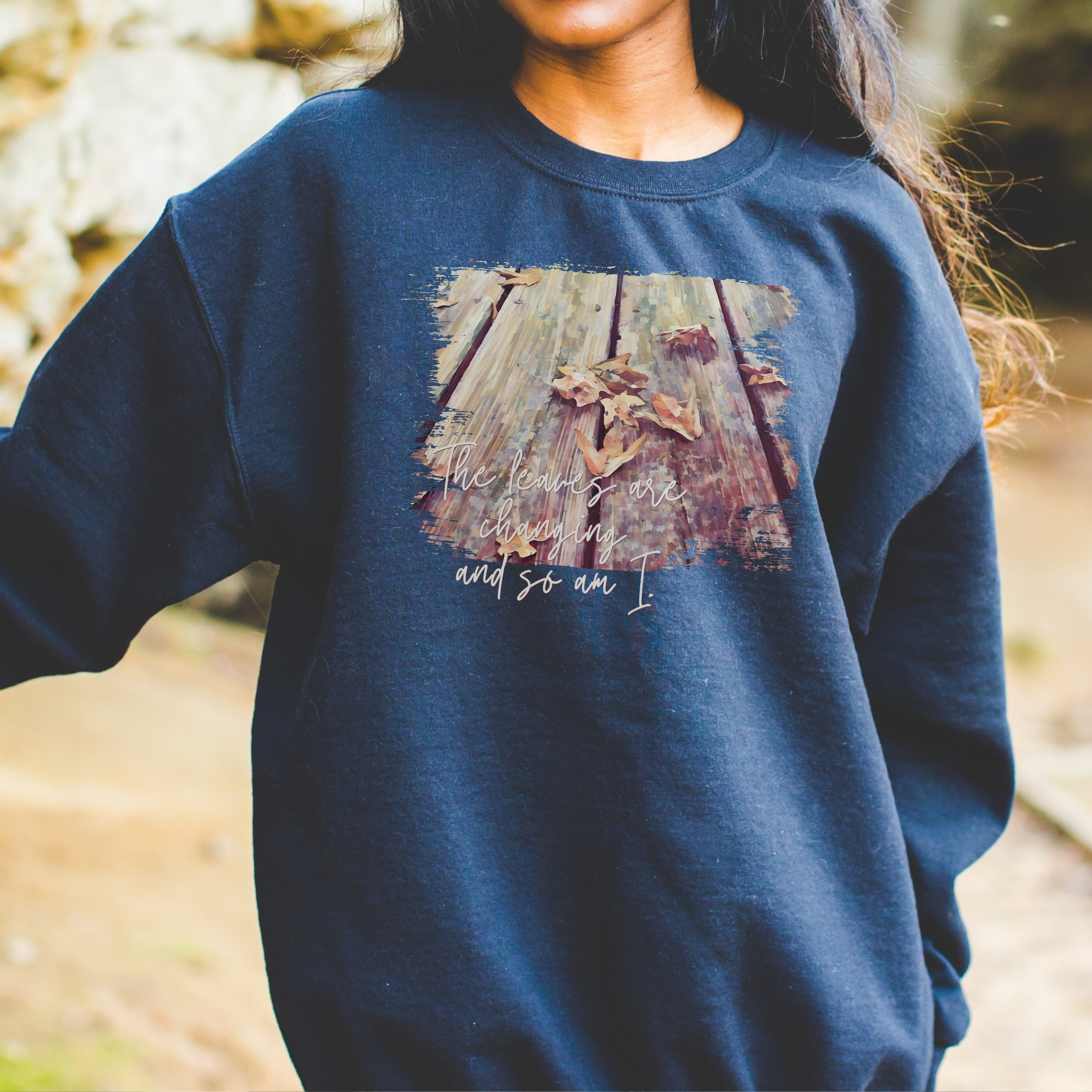 Fallen Leaves – Classic Fleece Sweatshirt classic style sweatshirts – Maroon