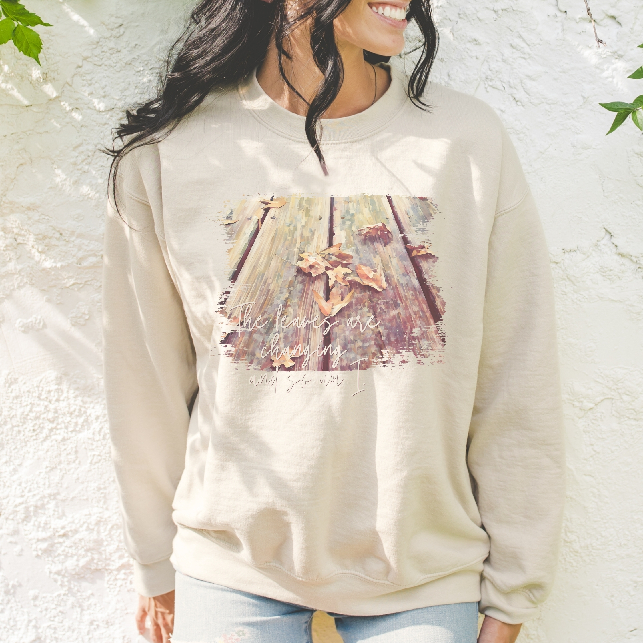 Fallen Leaves – Classic Fleece Sweatshirt classic style sweatshirts – Maroon