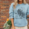 Let’s Grow Together Sweatshirt Let’s Grow Together Sweatshirt classic style sweatshirts – Light Blue