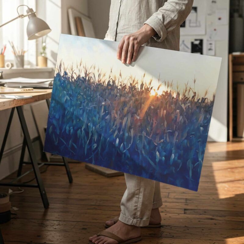 Harvest Evening Harvest Evening art prints