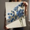Blue Whisper art prints