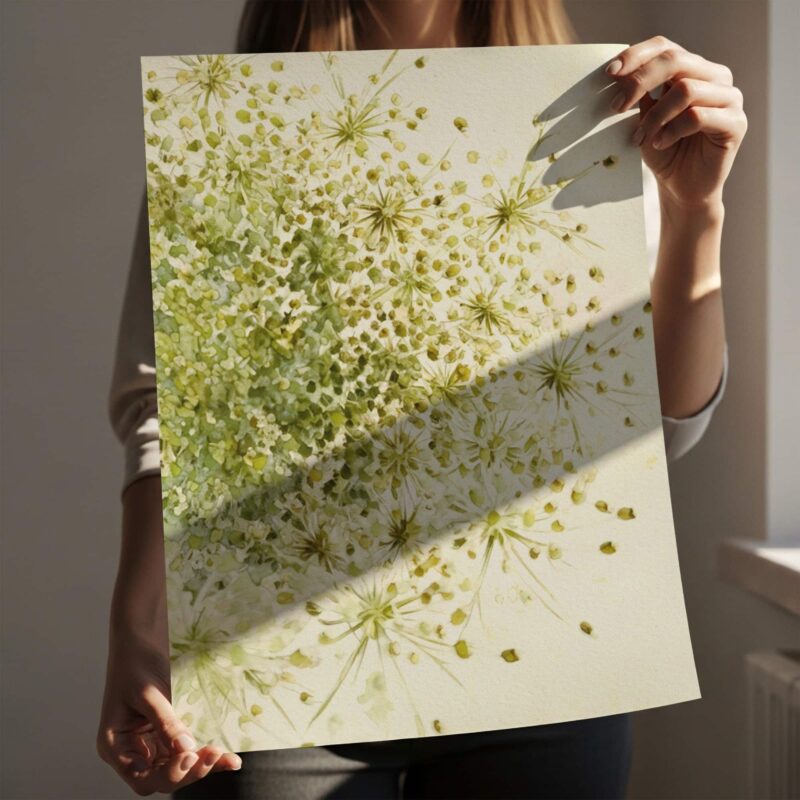 Queen’s Whisper botanical wall art