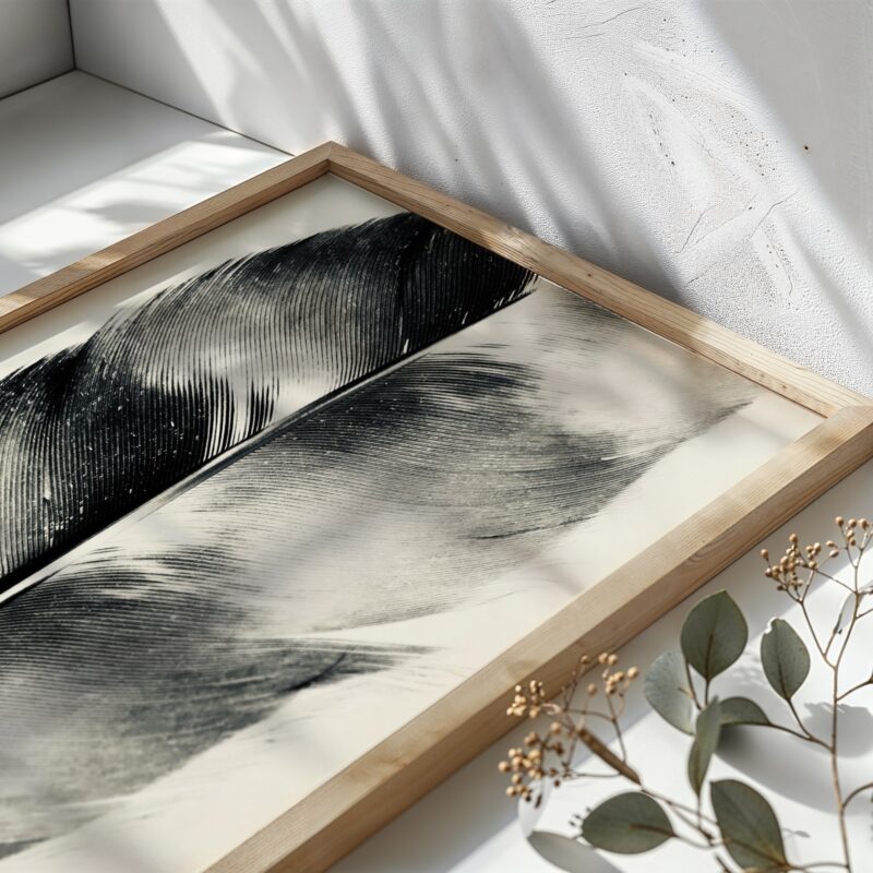 Silver Wings nature wall art