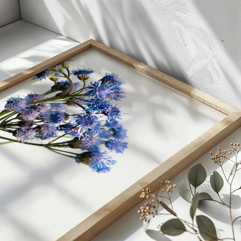 Blue Mistflower Pair Blue Mistflower Pair fine art photography