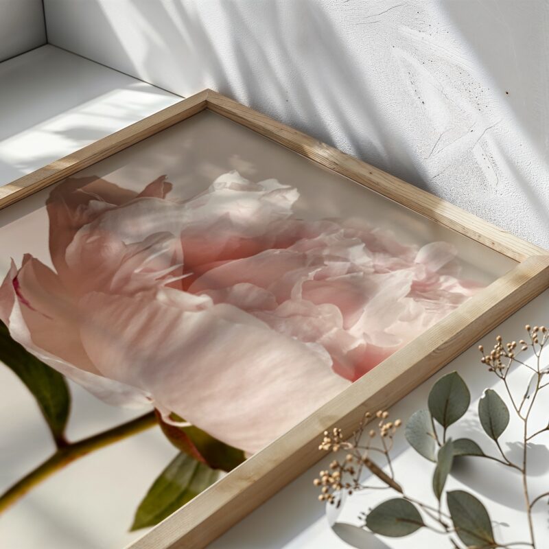 Pink Peony Profile Pink Peony Profile fine art photography