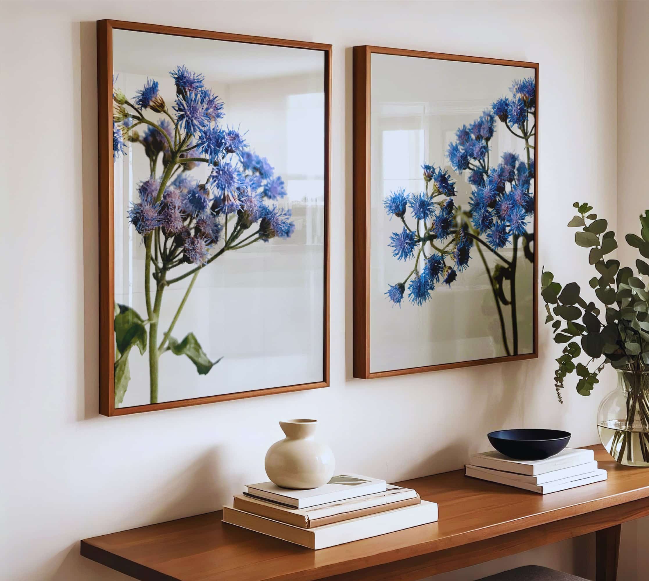 Blue Mistflower Pair Blue Mistflower Pair fine art photography