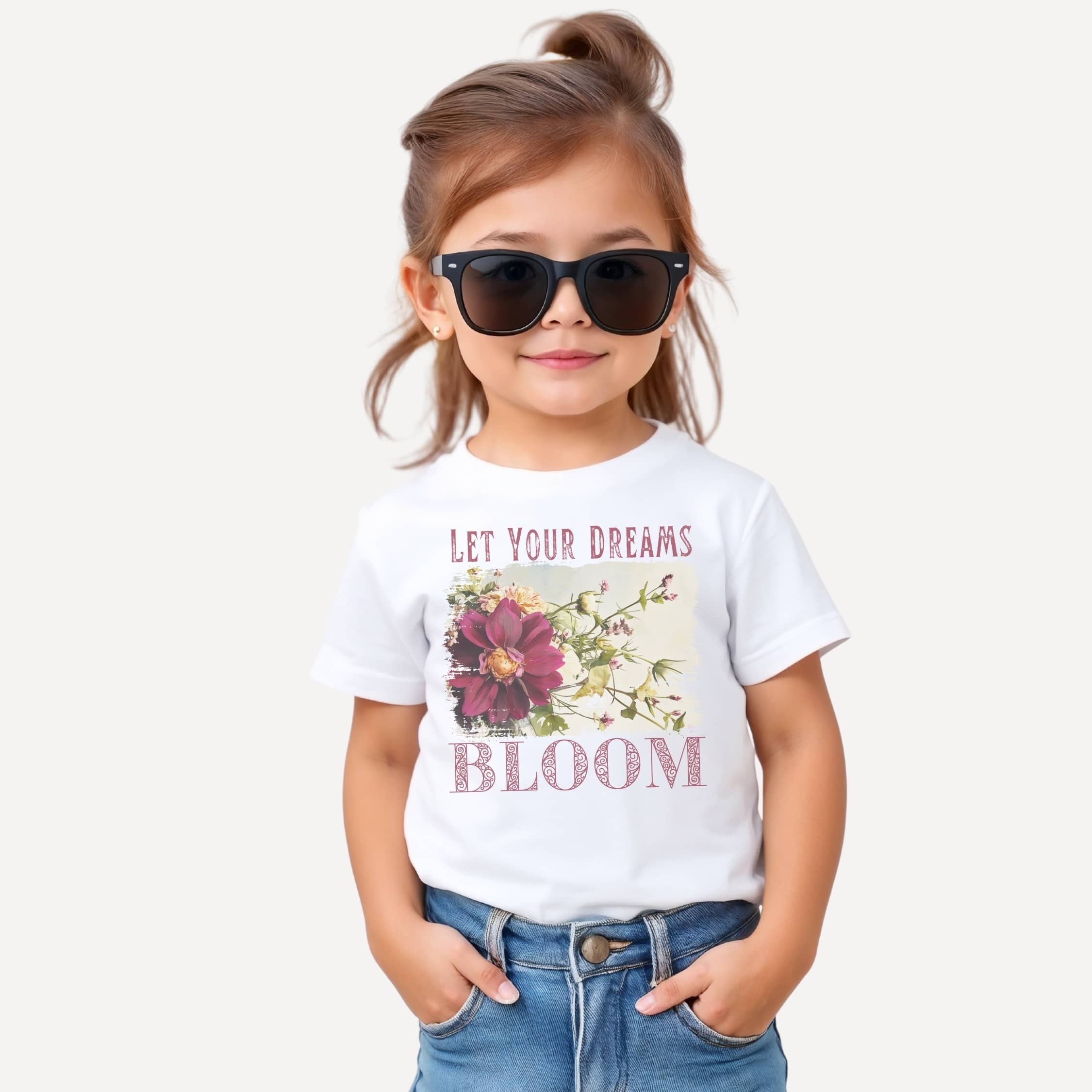 Dreams Bloom – Cosmos Dreams Bloom – Cosmos kids' t-shirt – Black
